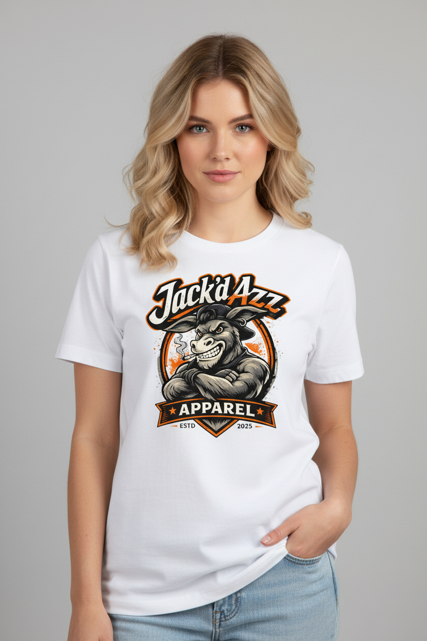 Jack'd Azz Apparel White Tee